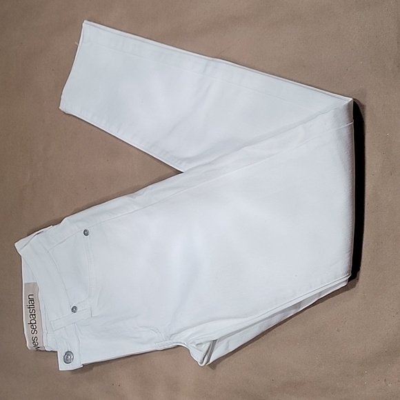 Pookie Loves Sebastian Size Jrs. 1 White Skinny Jeans, Excellent Used Condition - Picture 5 of 13